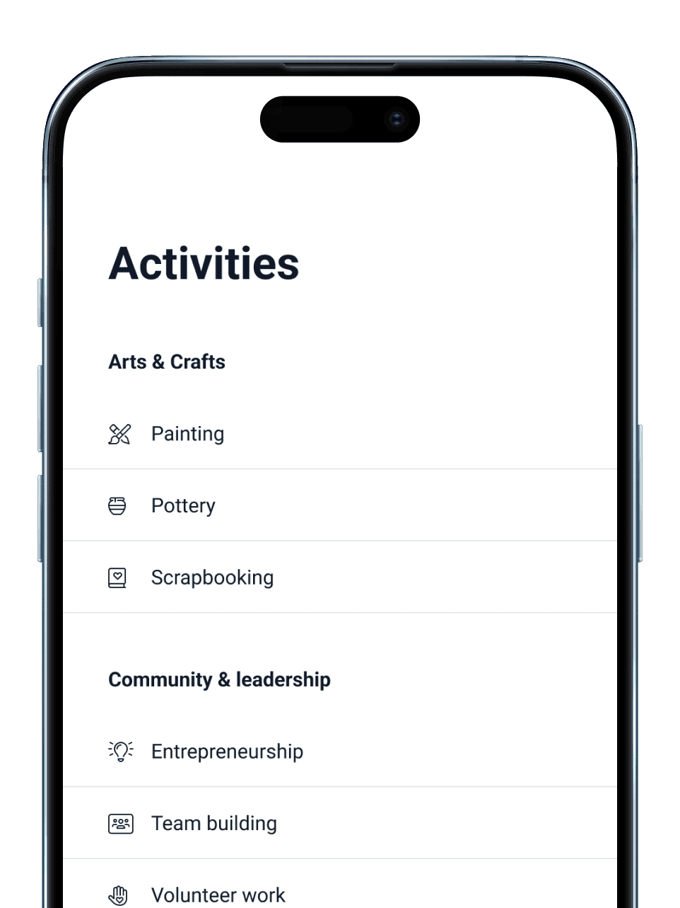 Show everything your camp offers